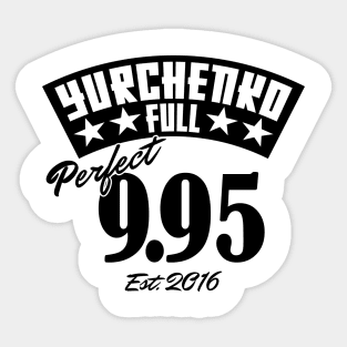 Perfect 9.95 Sticker